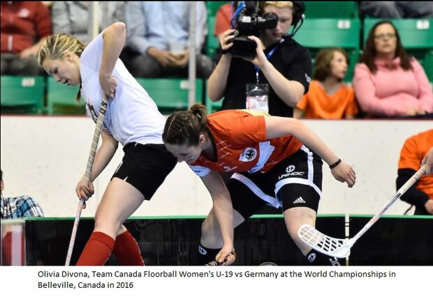 2016 Team Canada Floorball U-19 Belleville Worlds
