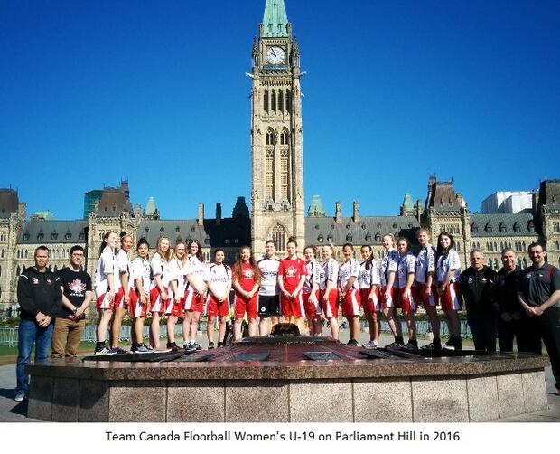 2016 Team Canada Floorball U-19 Belleville Worlds