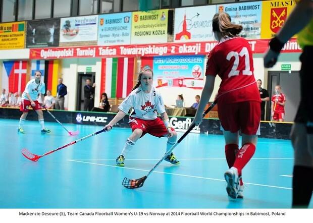2014 Team Canada Floorball U-19 at Poland Worlds