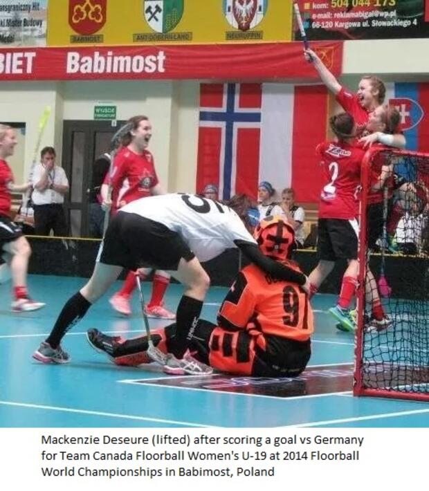 2014 Team Canada Floorball U-19 at Poland Worlds