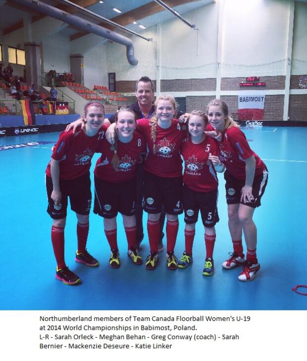 2014 Team Canada Floorball U-19 at Poland Worlds
