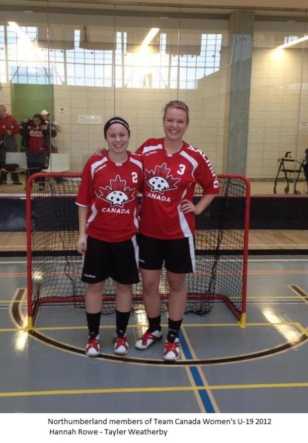 2012 Team Canada Floorball U-19 team photos at Slovakia