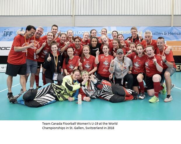 2018 Team Canada Floorball U-19 photos Switzerland Worlds