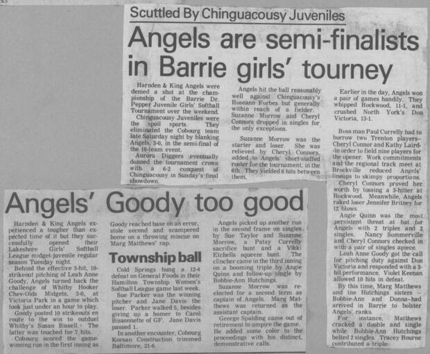 1979 Cobourg Angels