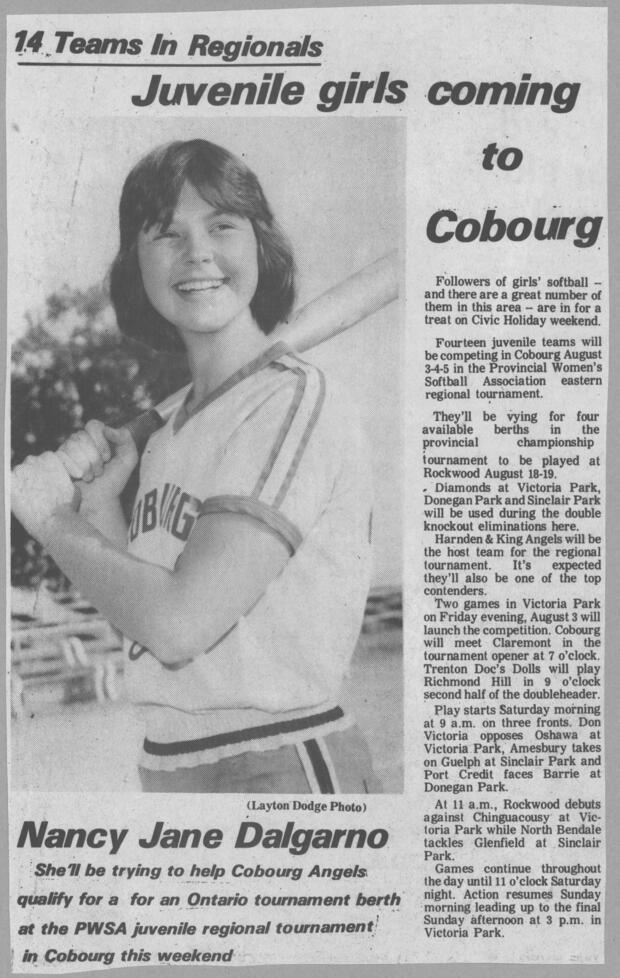 1979 Cobourg Angels
