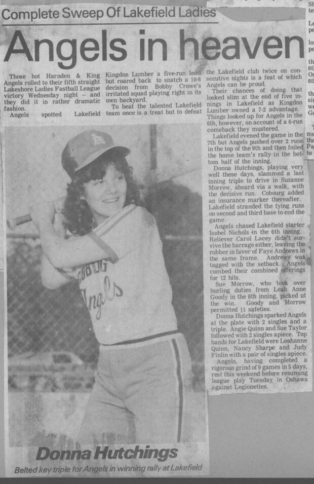 1980 Cobourg Angels