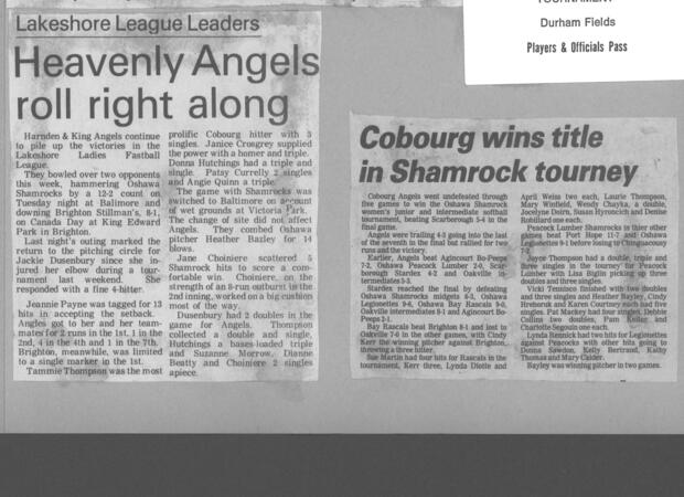 1982 Cobourg Angels