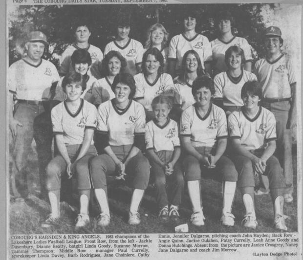 1982 Cobourg Angels