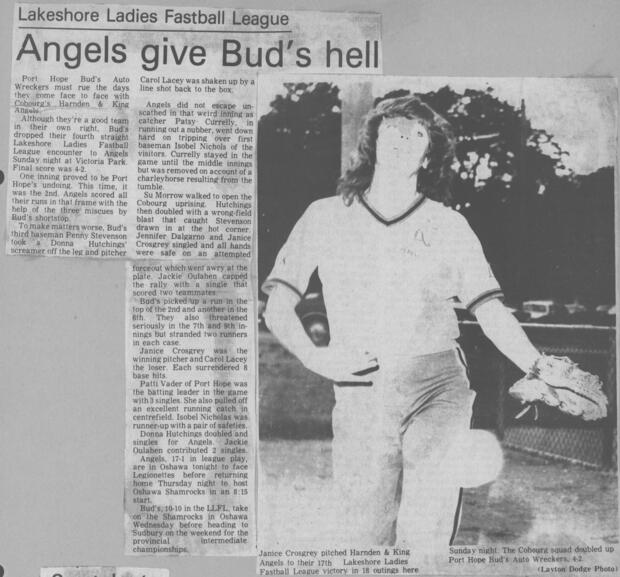 1983 Cobourg Angels
