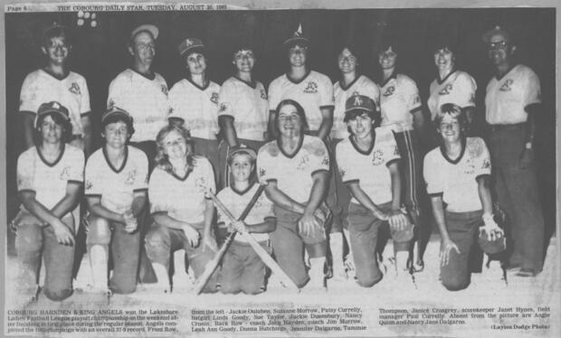1983 Cobourg Angels