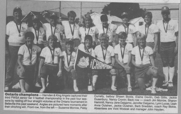 1987 Cobourg Angels