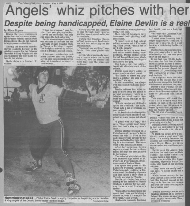 1988 Cobourg Angels