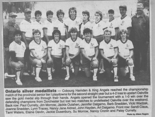 1988 Cobourg Angels