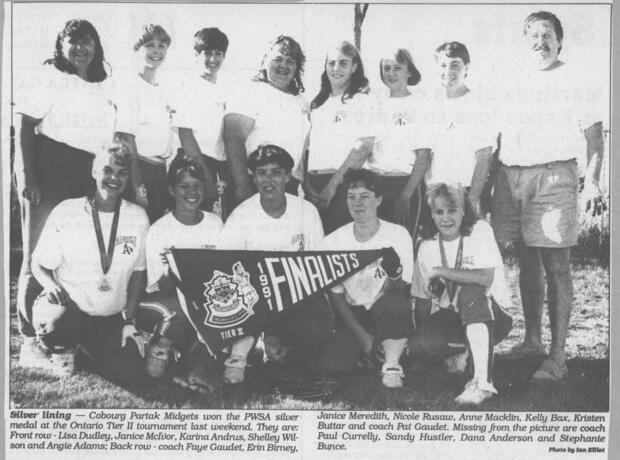 1991 Cobourg Angels