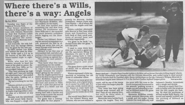 1992 Cobourg Junior Angels