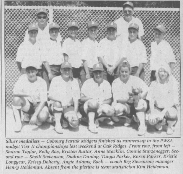 1993 Cobourg Junior Angels