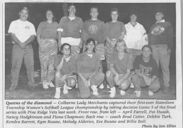 1993 Cobourg Junior Angels