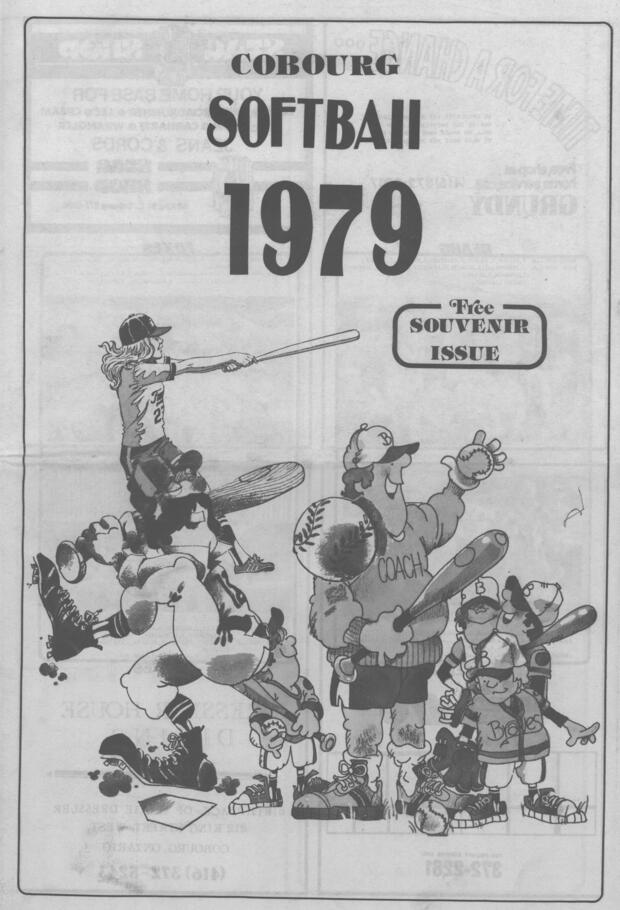 1979 Softball Team flyer