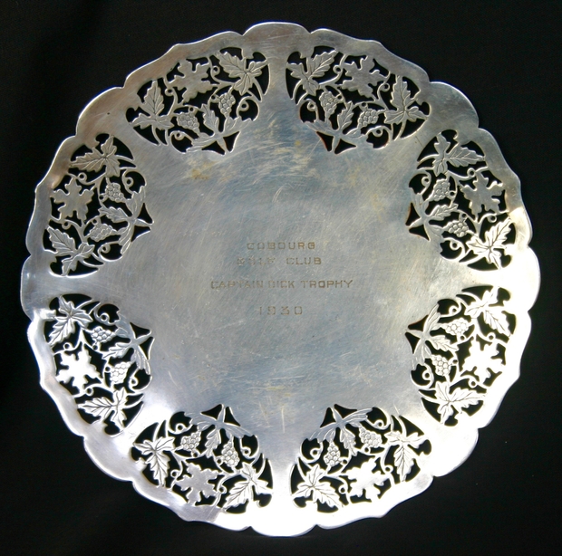 1930 Cobourg Golf women's champ silver plate