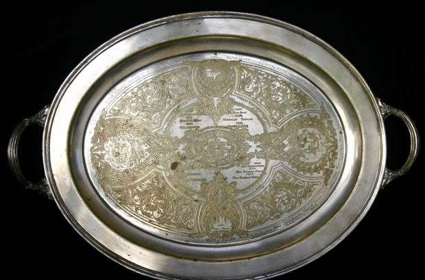 1936-67 silver plate Cobourg Golf- Ladies Champ