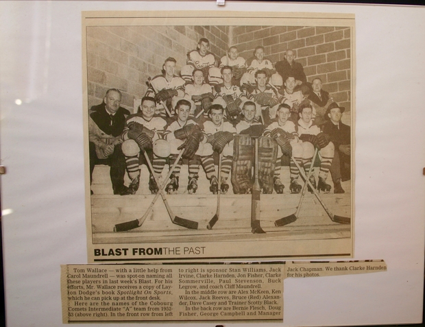 1953 Cobourg Comets Intermediate A Hockey Club