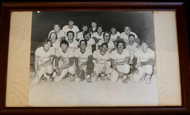 1974 Cobourg Merchants fast pitch team photo