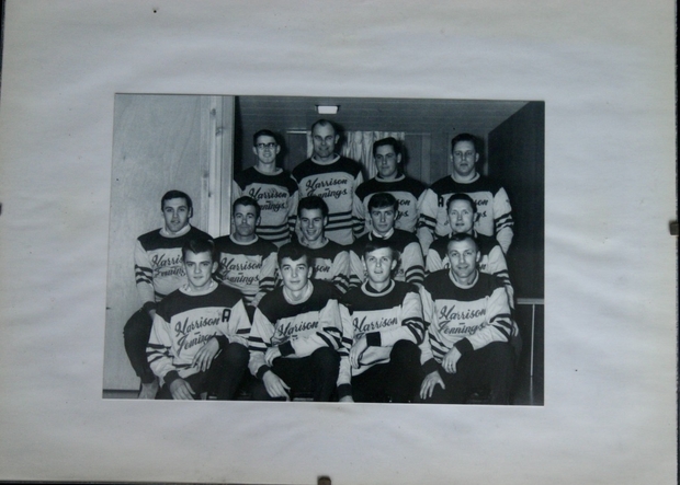 1970-71 Cobourg Mercantile hockey team photo