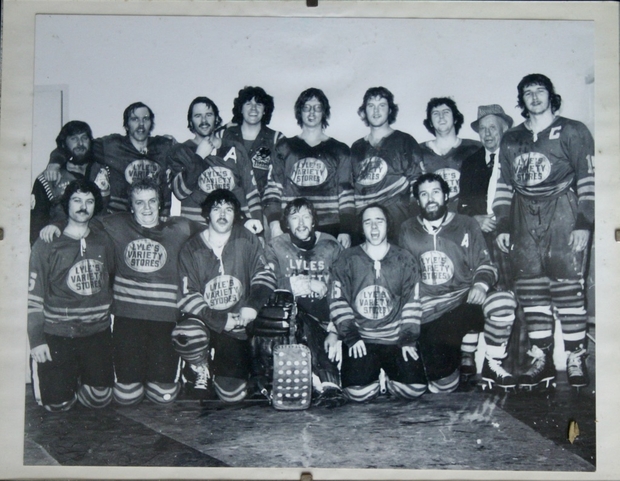 1979 Cobourg Mercantile hockey team photo