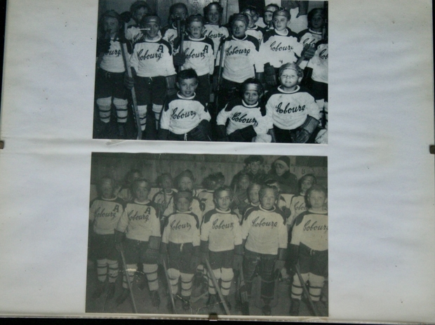 1955-56 CCHL Mite All Stars hockey team photo