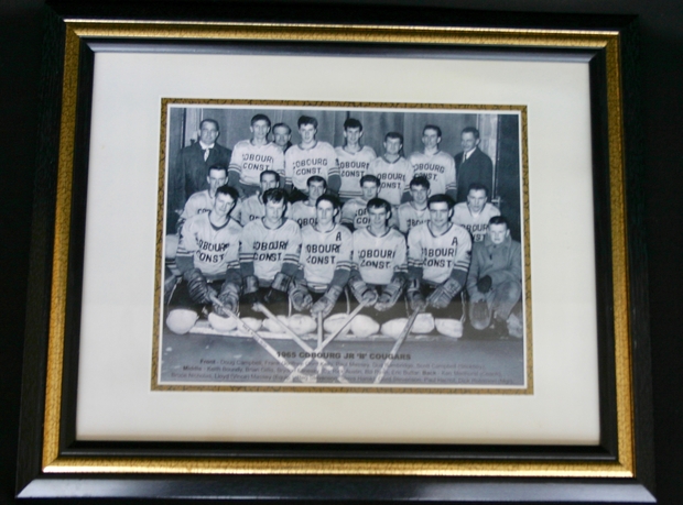 1964-65 Cobourg Construction Cougars team photo
