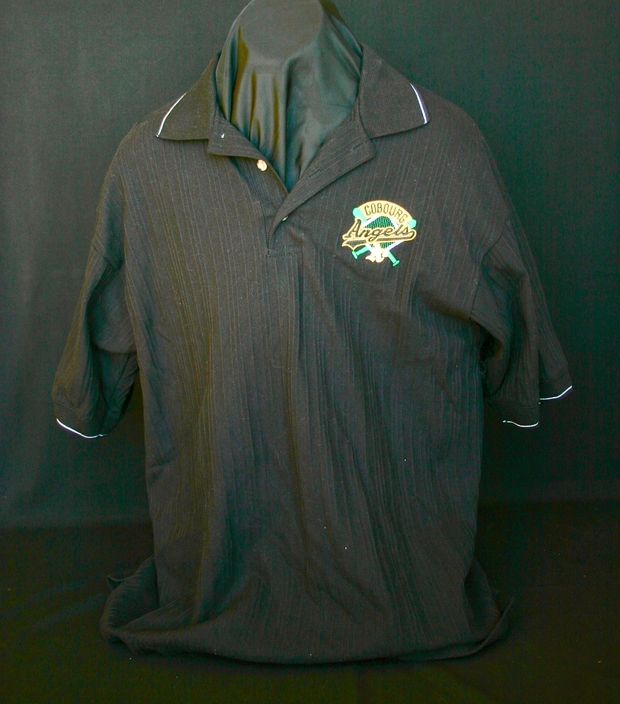 Cobourg Angels coach golf shirt