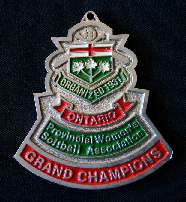 1987 Cobourg Angels Tier I silver medal