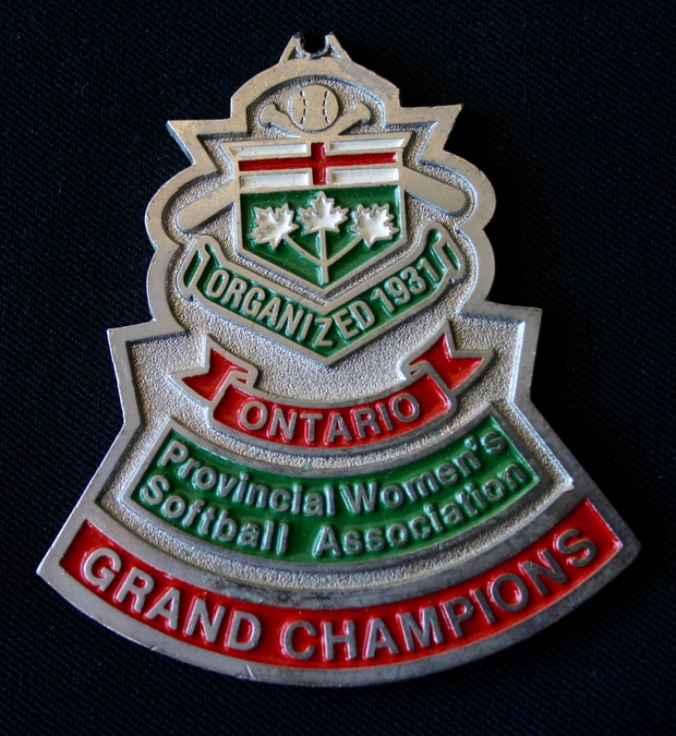 1986 Cobourg Angels Tier II silver medal