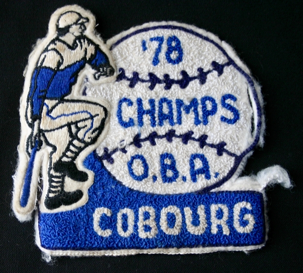 1978 Cobourg Baseball OBA Champs crest