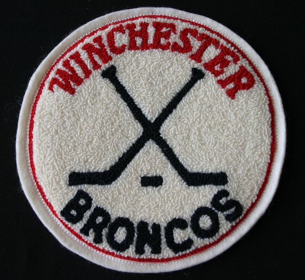 Winchester Broncos round cheniel crest