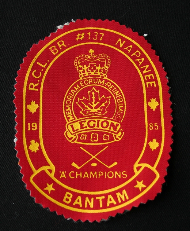 1985 CCHL Bantam crest Napanee Legion Tourney