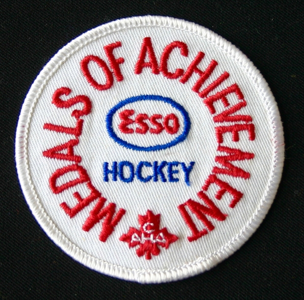 CCHL crest Medals of Achievement ESSO-CAHA