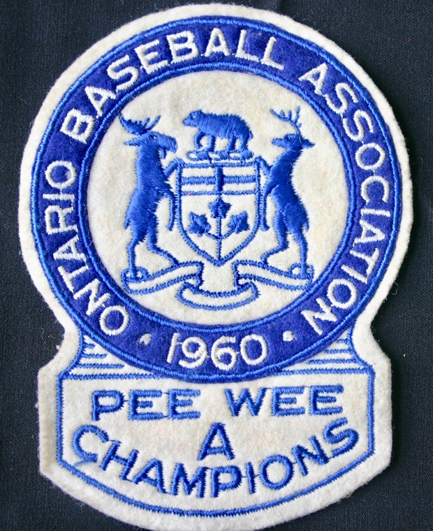 1960 Cobourg Minor Baseball PeeWee crest