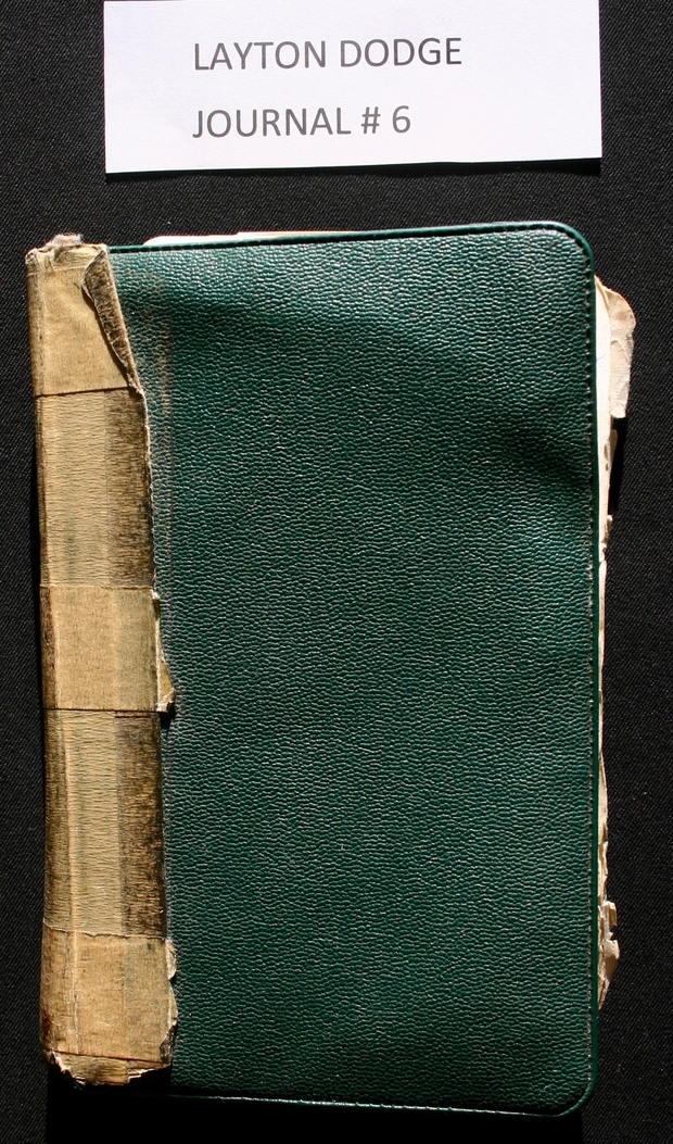 1973-74 Layton Dodge journal #6 everyday notes