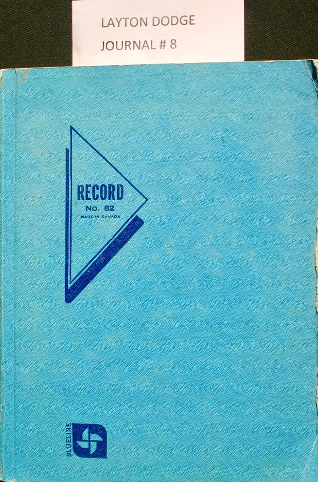 1972-73 Layton Dodge scorebook #8 hockey leagues