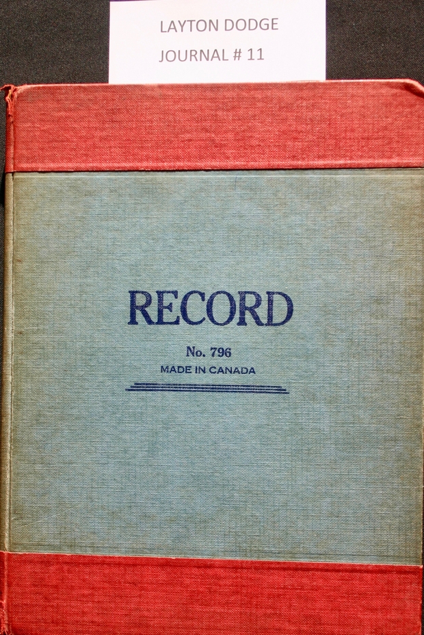 1959-60 Layton Dodge scorebook#11 hockey leagues