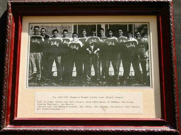 1951 CCHL St Peter's Midget champs photo