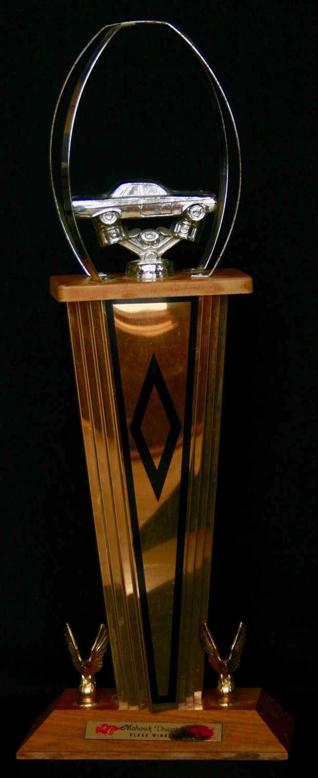1962 Don Ito trophy dragstrip car class winner