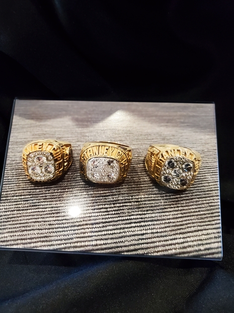 Stanley Cup rings (3) won by Steve Smith photo