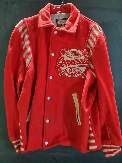 1963 Cobourg Men's Town League softball jacket