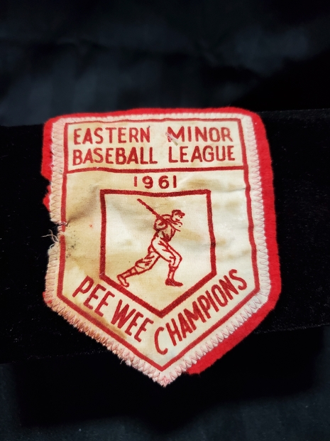 1961 P Hughes PeeWees champions crest