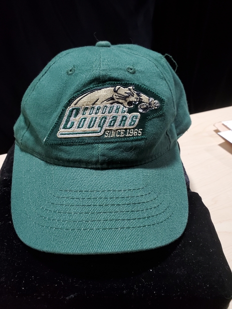 2015 Cobourg Cougar ballcap 50th anniversary