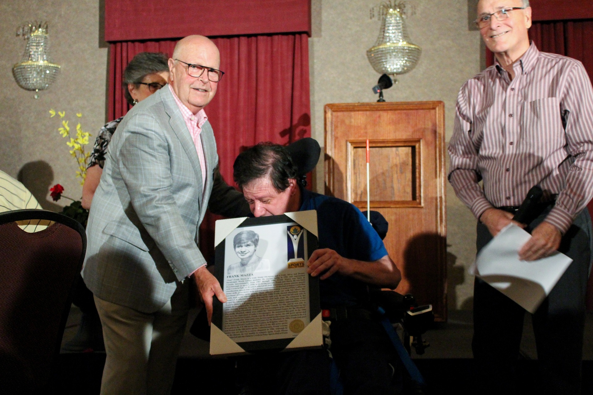 Frank Mazza w-Gil Brocanier