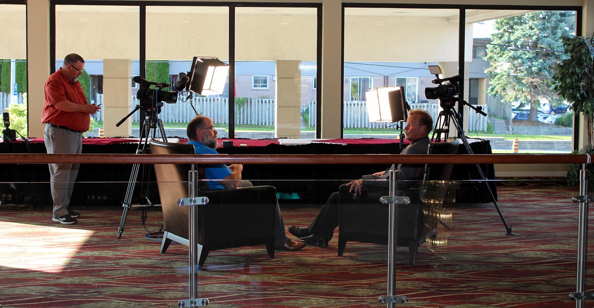 Mark Rockburn YourTv interview w-Marty Kernaghan