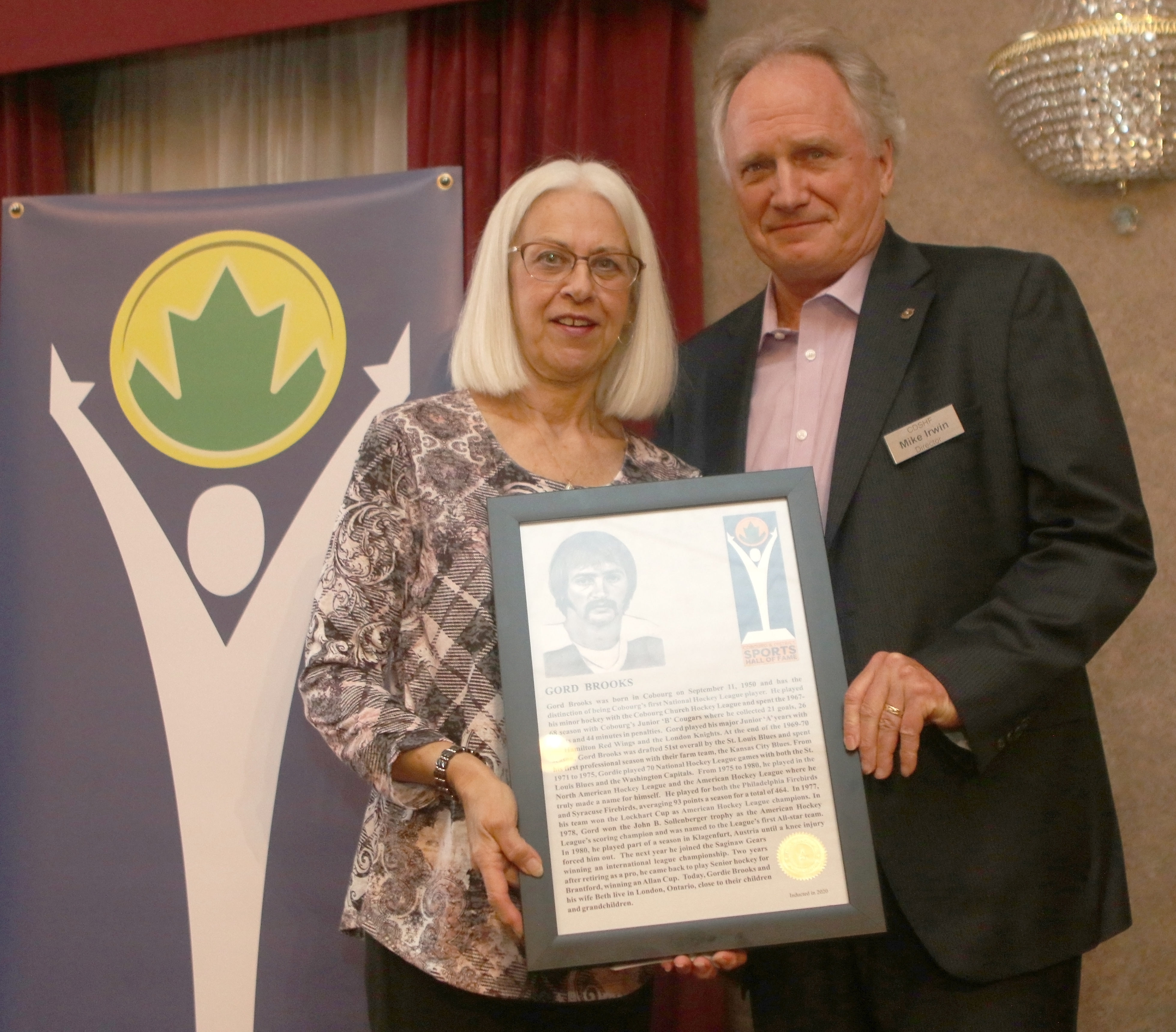 Beth Brooks w-Mike Irwin